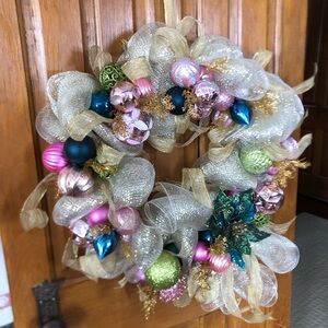 Handmade Festive Holiday Wreath